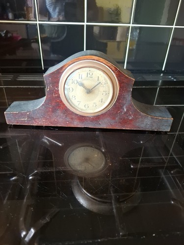 Old vintage wooden mantle - vintage,