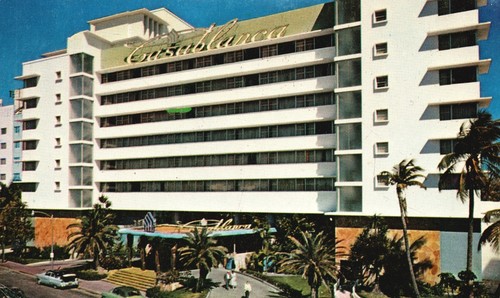 Vintage postcard casablanca - postcard,