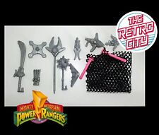 Vtg MMPR Mighty Morphin Power Rangers Movie Ninja Figure Weapons Bandai 90s 