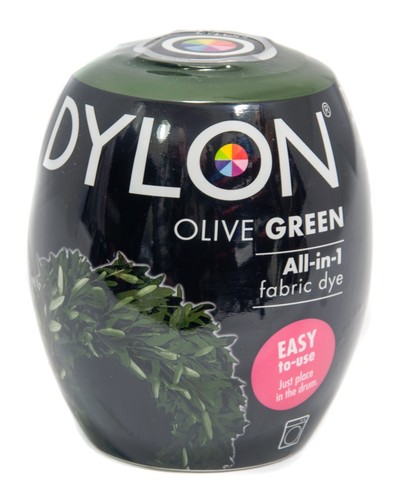 Olive green fabric dye - olive, by