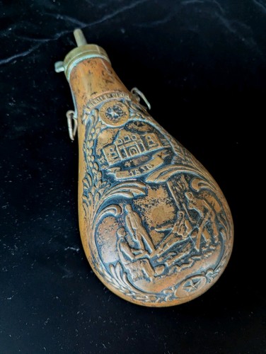 Antique copper and brass - , black