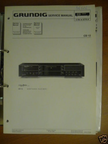 Service manual grundig - manual, 12