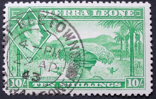Sierra leone 1938 - sierra, gvi