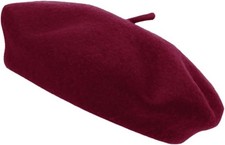 Classic Wool Beret Hat for Men