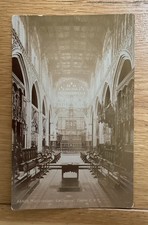 Old Postcard Of Manchester Cathedral, Choir E.P.C