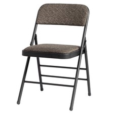 Folding Black Metal Chair