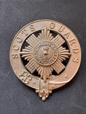 British Army Scots Guards Piper's Cap Badge