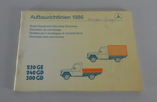 Aufbaurichtlinien mercedes - aufbaurichtlinien,