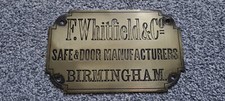 F Whitfield & Co. Birmingham