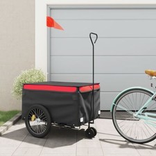 Bike Trailer Black and Red