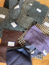 £6.50 per 5 x Harris Tweed
