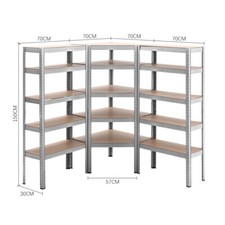 Corner Racking Garage Shelving