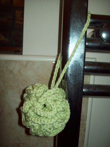 Handmade crochet bath shower - handmade,