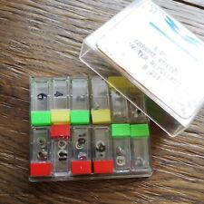 Waterproof Watch Crowns Parts, Swiss 1970s New Old Stock (AH16)