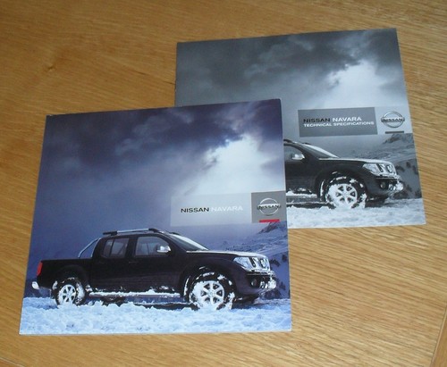 Nissan navara brochure set - navara,