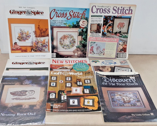 Cross stitch magazines and - stitch,