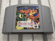 Banjo Kazooie Cartridge - N64 game Pal Nintendo 64
