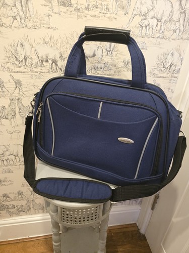Samsonite navy blue - navy, laptop