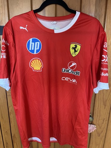 Ferrari replica shirt size - ferrari,