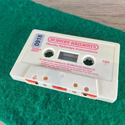 Hornby railways cassette tape - hornby,