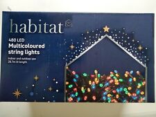 Habitat 480 Multicoloured Multifunctional LED Lights -33.7m