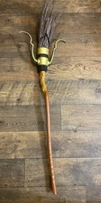LIGHT UP harry potter NIMBUS 2000 BROOMSTICK quidditch TOY cosplay FIBRE OPTIC