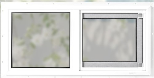 Vinyl sliding basement - vinyl, window
