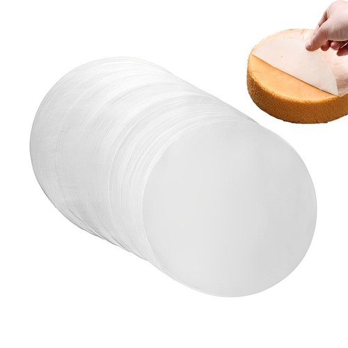 100 pcs round parchment - 100, paper