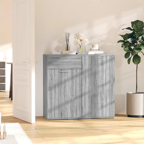 Vidaxl sideboard grey sonoma - sideboard,