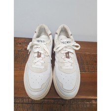 Orenda White Leather Trainer