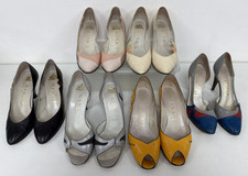 Vintage Gina Heels Bundle x6 Various Colours Womens Size 5, 5.5 And 6