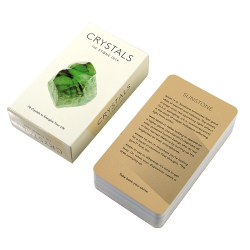 78pcs set crystal tarot - 78pcs/set, cards