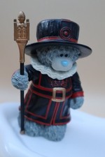 Me to You Tatty Teddy Beefeater Figurine 11cm – Rare Collectible Blue Nose Bear