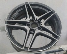 1 X GENUINE ALLOY RIM 19 INCH MERCEDES C63 W205 AMG 8.5J FRONT Merc