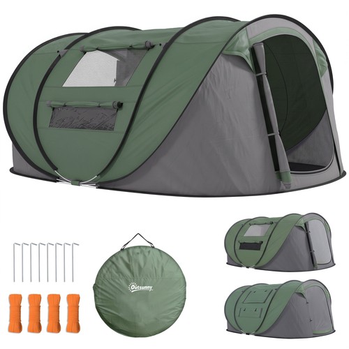 Outsunny camping tent dome - outsunny,