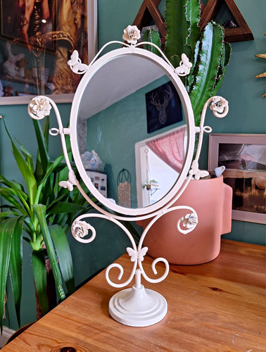 Vintage cream floral rose - vintage,