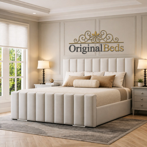 Panel design bed frame - design,