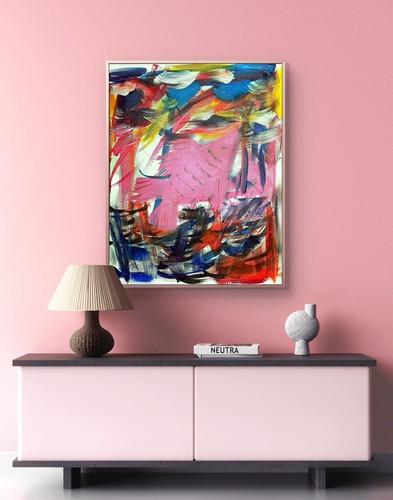 Fish bubblegum 16x20 large - bubblegum,
