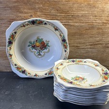 SOHO Pottery Ambassador Ware Serving Dish and Ten Bowls
