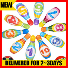 10 Soft Foam Bowling Set for