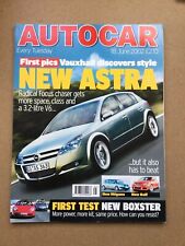 Autocar Magazine - 18 June 2002 - Merc GLK 320 Golf GTi PD 150 Peugeot 307 SW HD