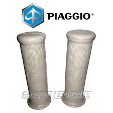Genuine PIAGGIO Vespa GS / Sprint / Sportique Scooter GREY HANDLEBAR GRIPS 22mm