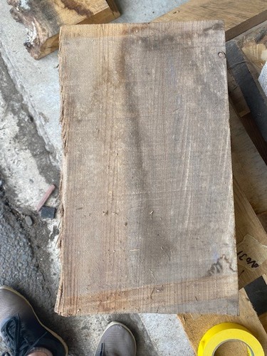 Scottish elm hardwood - -,
