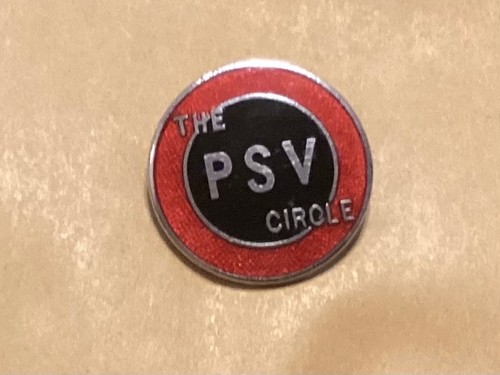 Psv circle enamel badge - ,