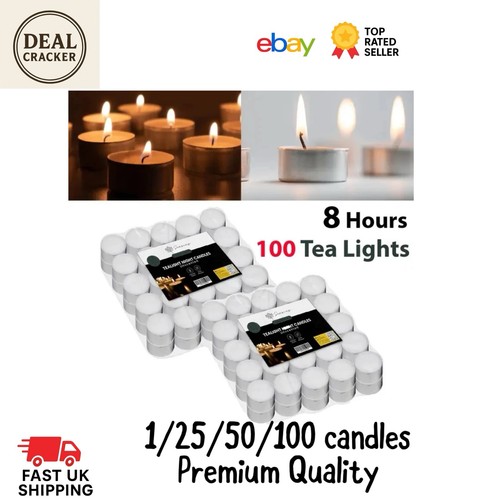 White unscented hour burn - 8,