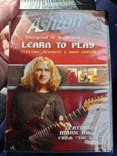 Ashton: Learn to Play Electric, Accoustic & Bass Guitar DVD BRAND NEW SEALED R0