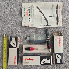 Rotring Bundle,  Variant Technical Drawing Pen Replacement 0.2 + 2 x drawing ink