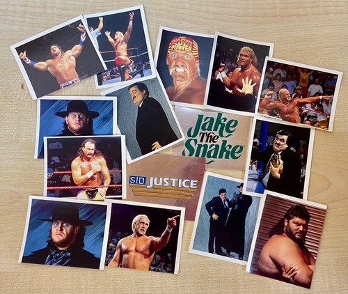 Wwf 1991 1992 merlin - wwf, stickers