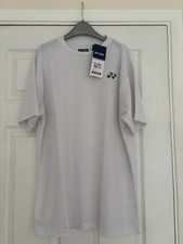 Yonex White T Shirt UK M
