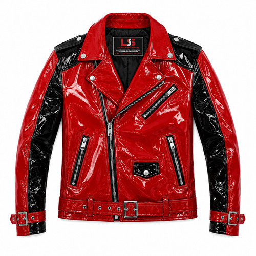 Men red black patent leather - men's,